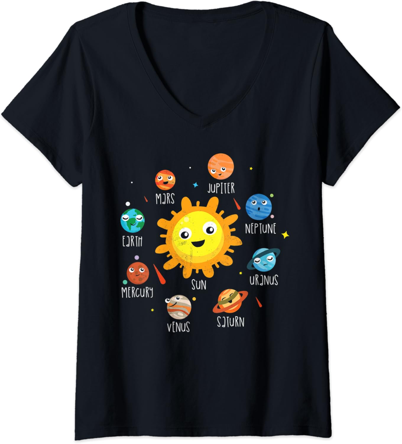 Womens Kids Learn the Solar System Gift Design Idea